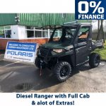 Polaris Ranger Diesel (EU) with Full Cab and Extra..